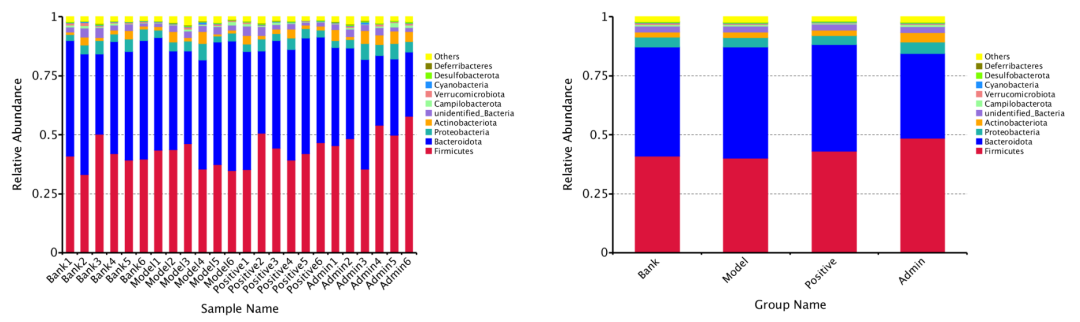 Microbiome_Relative_Abundance_Bar_Charts